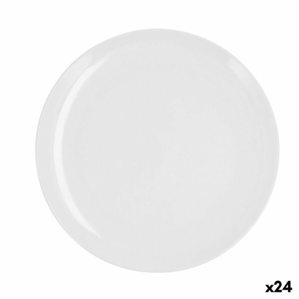 Плоска чиния Quid Select Basic Бял Пластмаса 25 cm (24 броя)