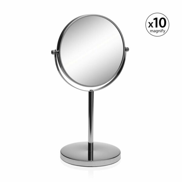 Увеличително Огледало Versa x10 Метал Огледало 15 x 34,5 x 20 cm