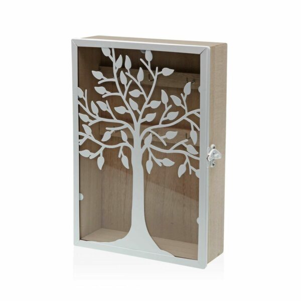 Шкаф за ключове Versa Дърво Метал Дървен MDF 6,5 x 26 x 18 cm