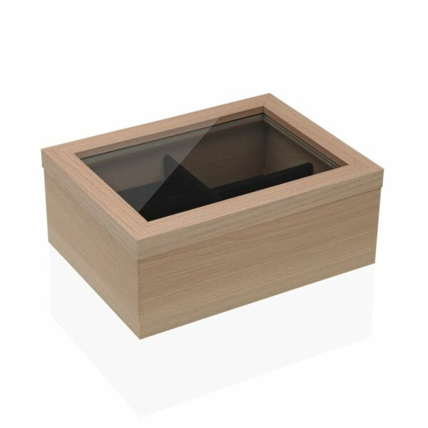 Кутия за бижута Versa Дървен 17 x 9,5 x 27 cm