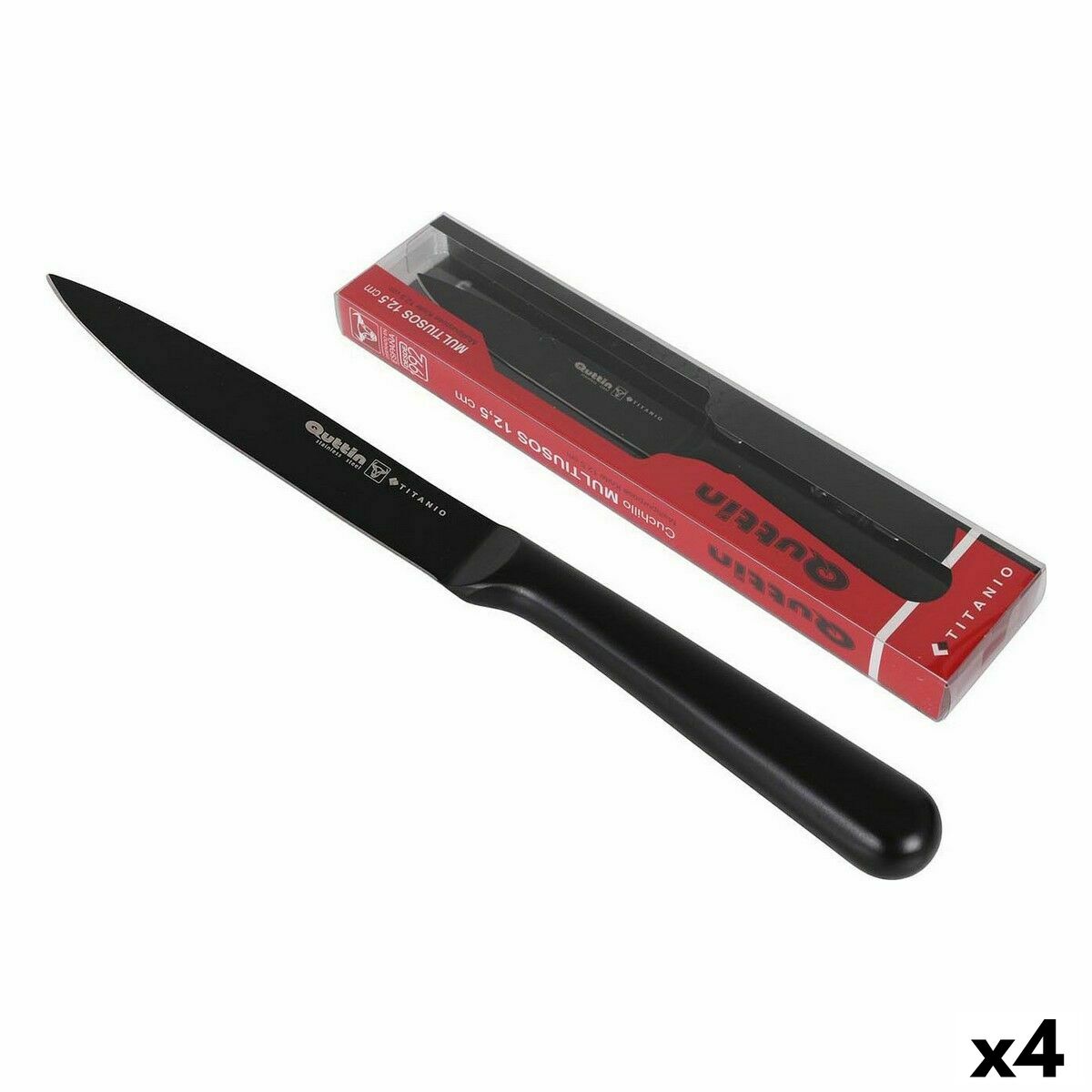 Нож Сантоку Quttin Waves 17 cm (4 броя)