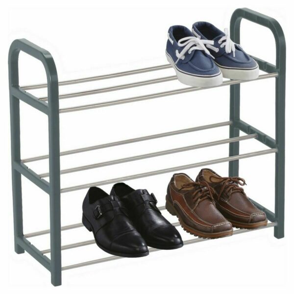 Шкаф за обувки Confortime Метал 3 нива 40 x 19 x 44 cm (40 x 19 x 44 cm)