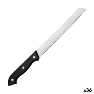 Комплект Ножове За Еднократна Употреба Дървен 12 Части 16,5 x 2,2 x 1,8 cm (36 броя)