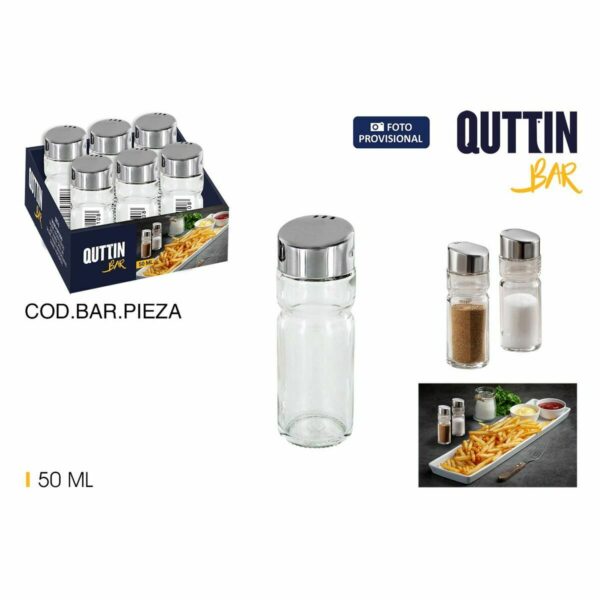 Поставка за Подправки Quttin Bar 50 ml (6 Части) (12 броя)