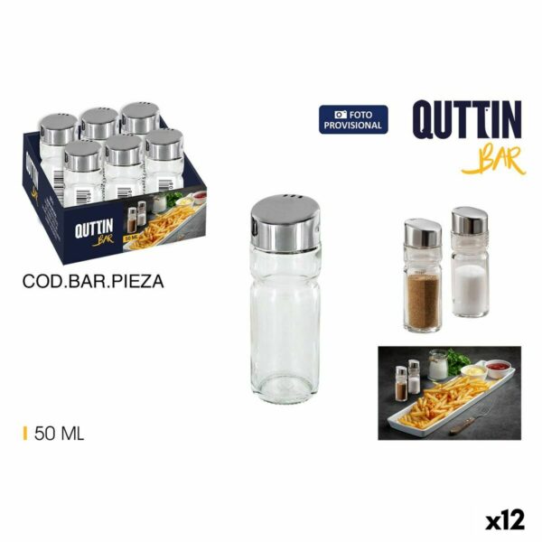 Поставка за Подправки Quttin Bar 50 ml (6 Части) (12 броя)