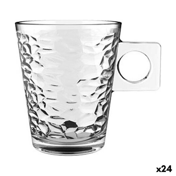 Комплект чаши за кафе части Lima abstracto 80 ml (3 Части) (24 броя)