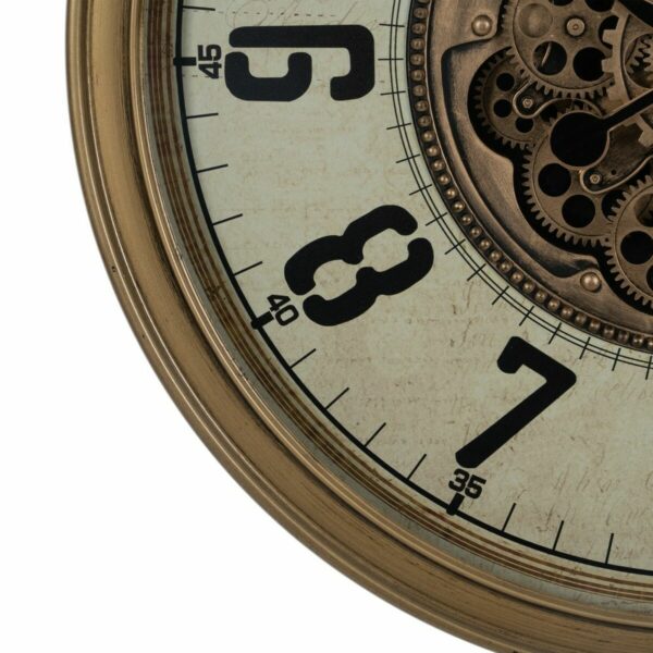 Стенен часовник Сметана Златен Кристал Желязо 66 x 9,5 x 66 cm (3 броя)