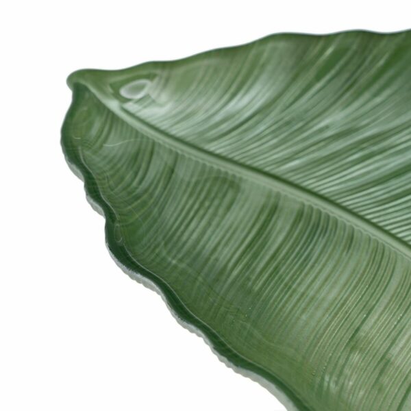 Тава Зелен Лист на растение 31 x 18 cm