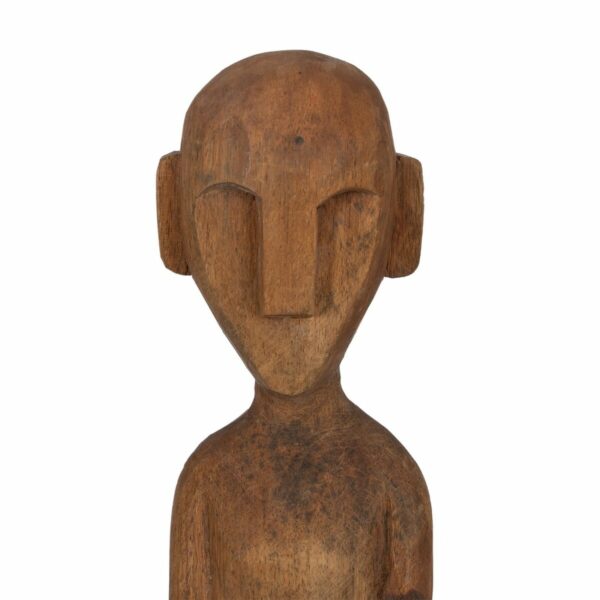 Декоративна фигурка Естествен Африканец 14,5 x 9 x 38,5 cm (2 броя)