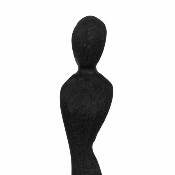 Декоративна фигурка Черен Дама 7,5 x 7,5 x 66 cm