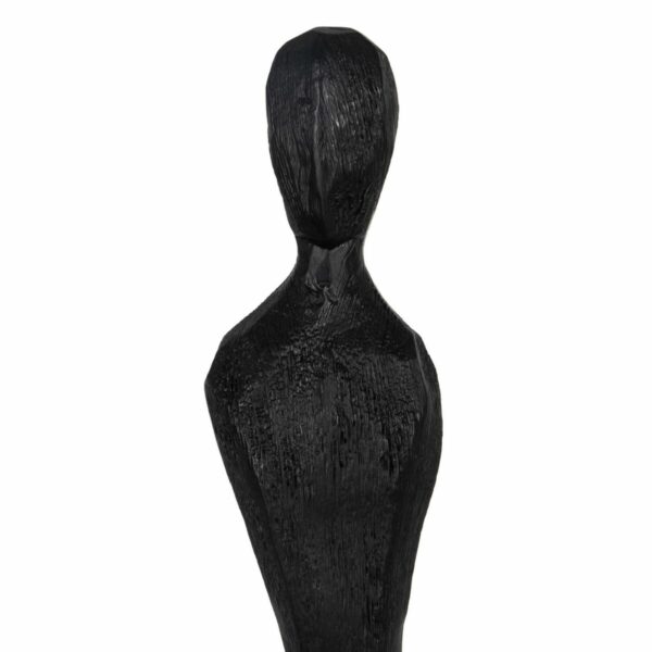 Декоративна фигурка Черен Дама 9,5 x 9,5 x 90 cm