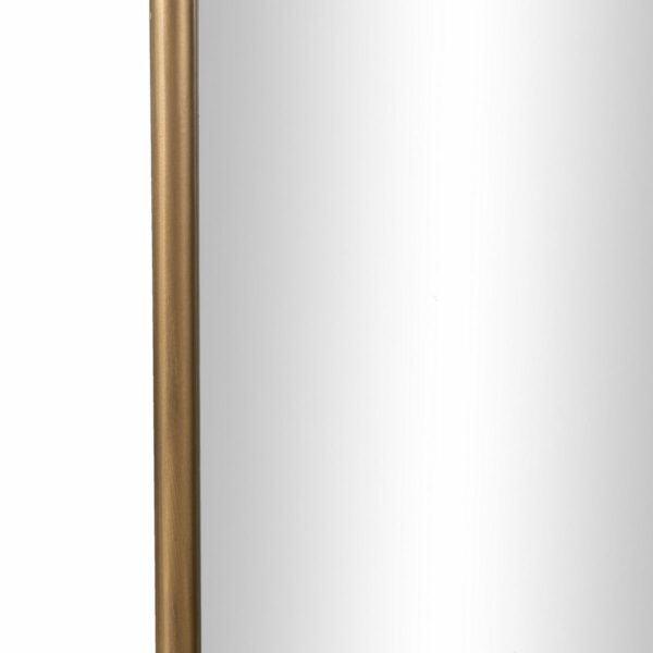 Стенно огледало Златен Кристал Желязо 54 x 16,5 x 51 cm