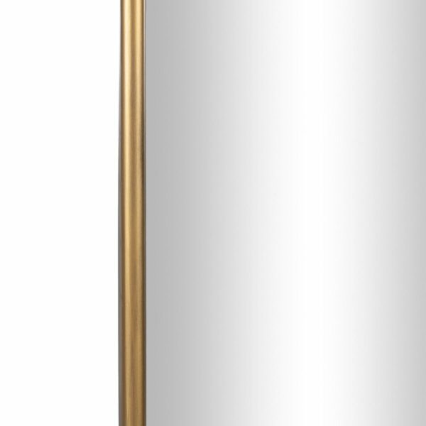 Стенно огледало Златен Кристал Желязо 59 x 14,5 x 63 cm