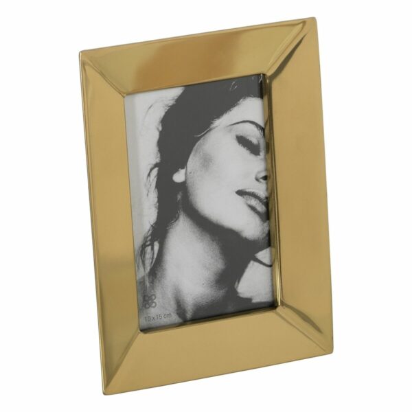 Рамка за снимки Златен Неръждаема стомана Кристал 16,5 x 21,5 cm