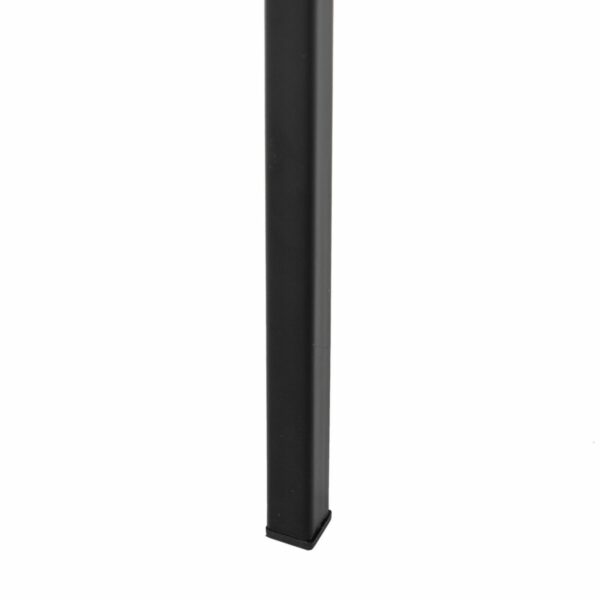 Конзола Черен Естествен Желязо Дървен MDF 120 x 30 x 70 cm