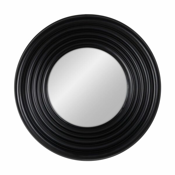 Стенно огледало Черен Кристал бор 65 x 65 cm