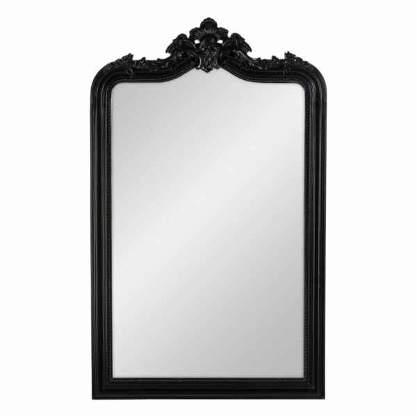 Стенно огледало Черен Кристал бор 80 x 130 cm