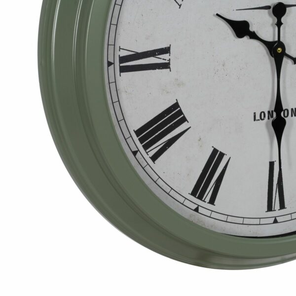 Стенен часовник Зелен Желязо 70 x 70 x 6,5 cm
