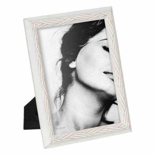 Рамка за снимки Бял Полирезин 18,5 x 2,8 x 23,5 cm