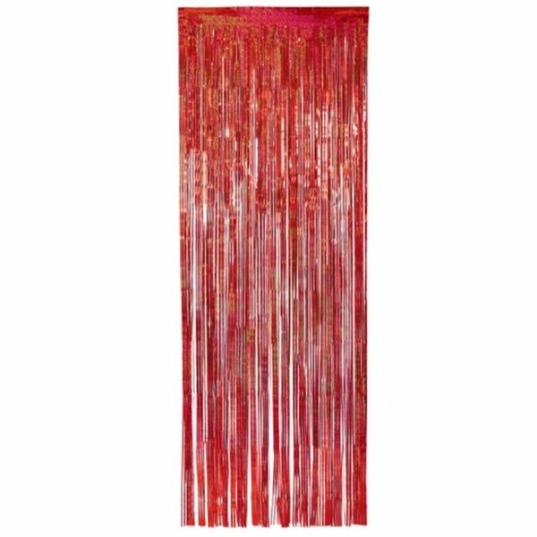 Завеса Червен 200 x 100 cm