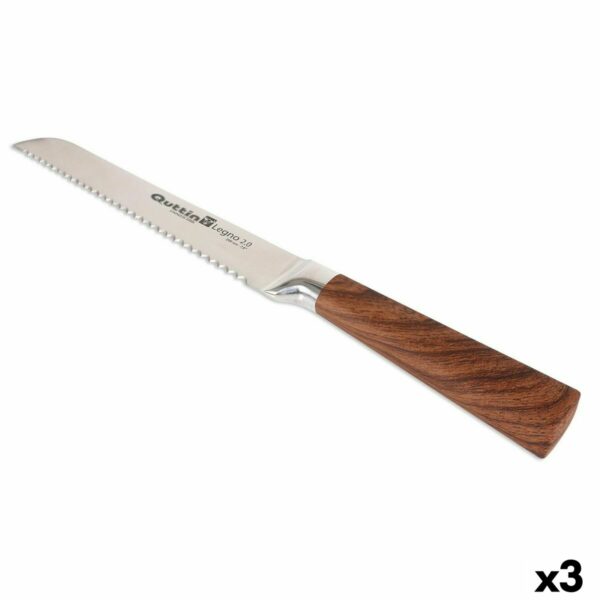 Нож за Хляб Quttin Legno 2.0 Дървен 3 броя 20 cm
