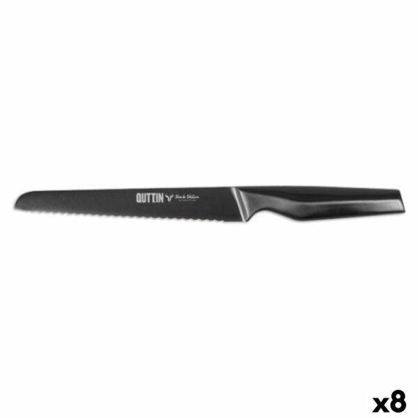 Нож за Хляб Quttin Black Edition 8 броя 20 cm