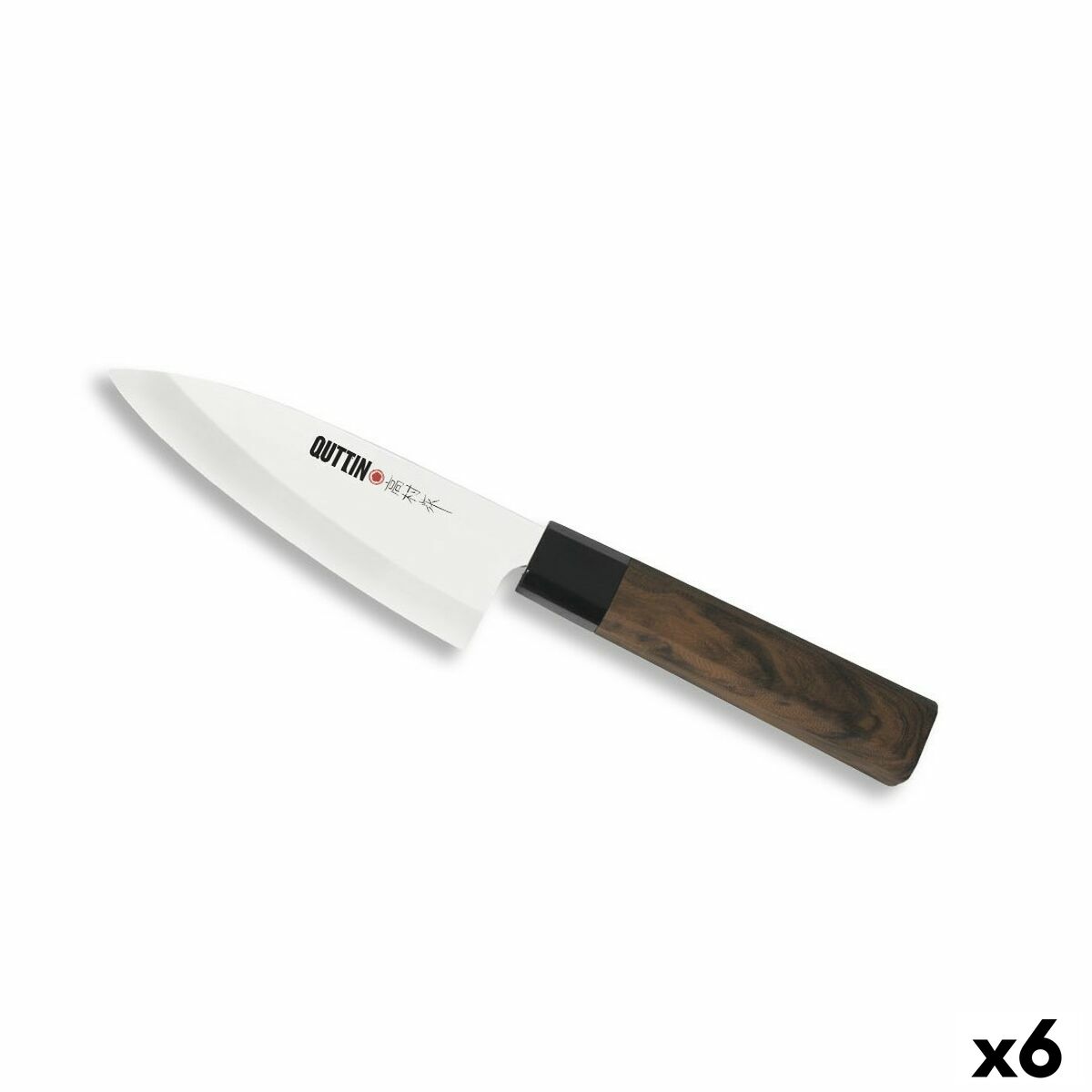 Комплект Ножове за Месо Madrid Quttin Madrid (21 cm) 2 Части (12 броя)