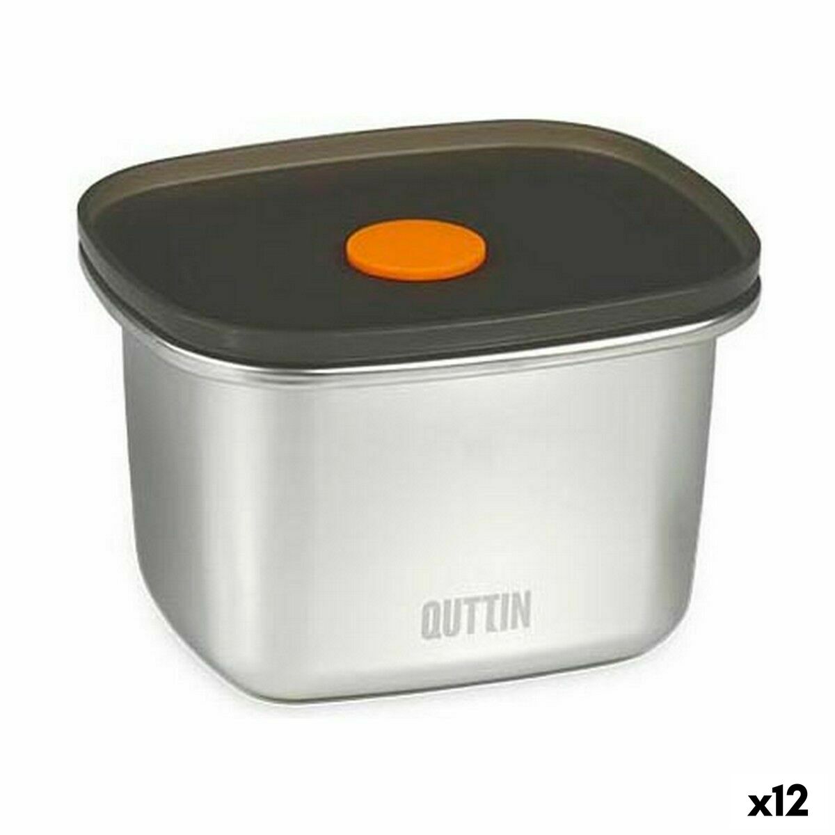 Метална Кутия Quttin Брашно Метал 10,5 x 10,5 x 14 cm (12 броя)
