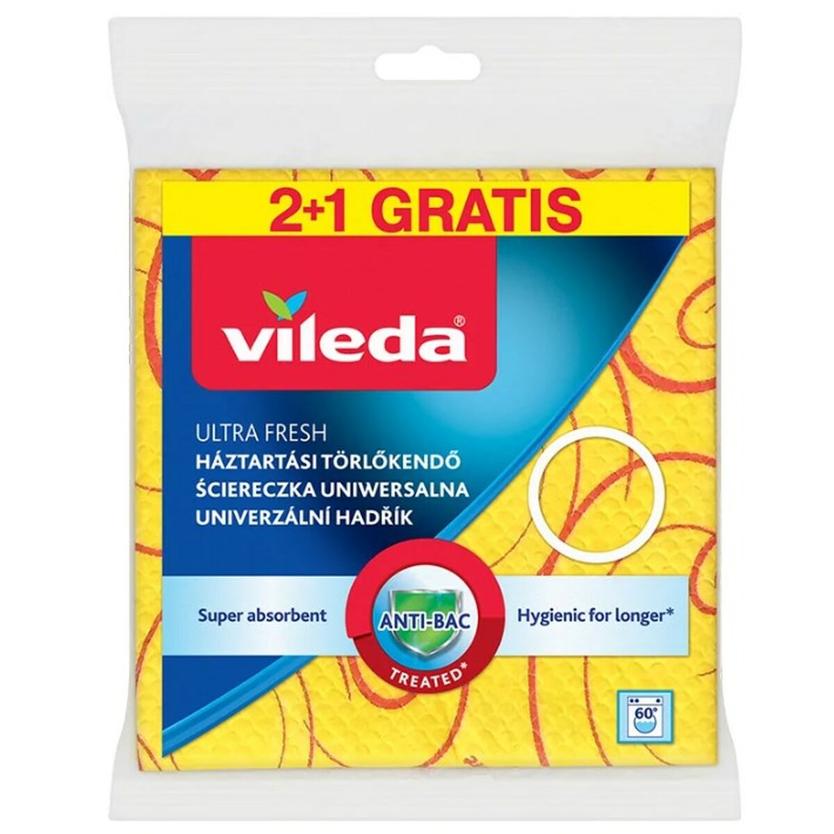 Микрофибърна кърпа за почистване Vileda 151991 (1 броя)