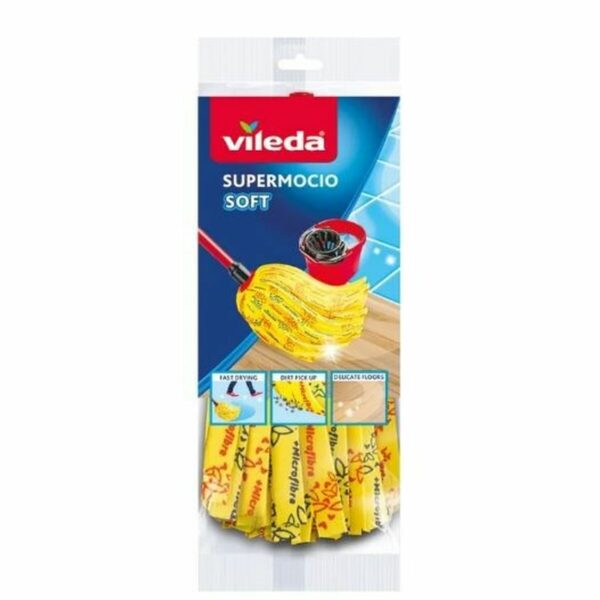 Замяна Vileda SuperMocio Soft Моп Жълт (1 броя)