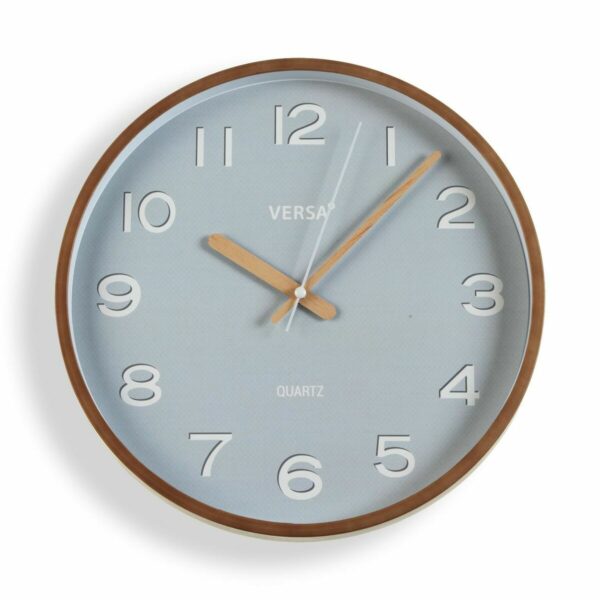 Стенен часовник Versa Зелен Пластмаса Кварц 4,3 x 30 x 30 cm