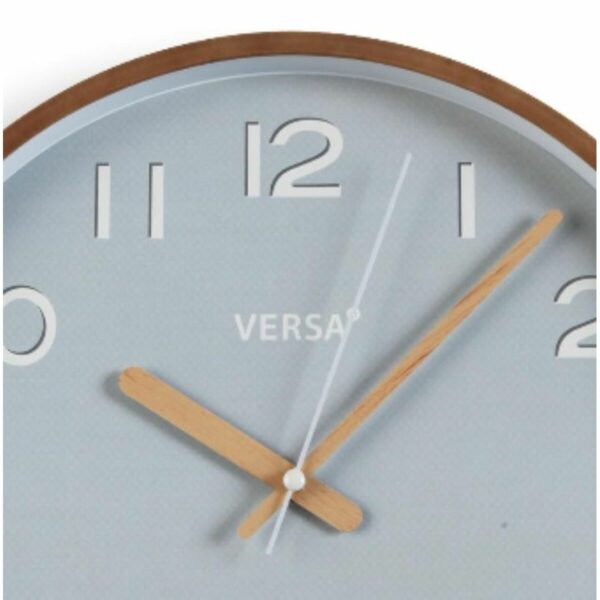 Стенен часовник Versa Зелен Пластмаса Кварц 4,3 x 30 x 30 cm