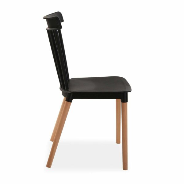 Стол Versa Черен 52,5 x 80 x 43 cm (4 броя)