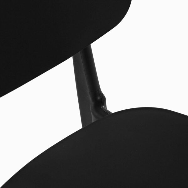 Стол Versa Черен 39,5 x 80 x 41,5 cm (4 броя)