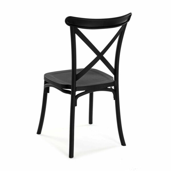 Стол Versa Черен 43 x 88 x 43 cm (4 броя)
