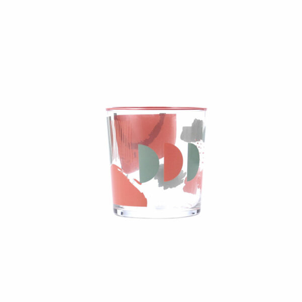 Чаша Quid Kaleido Многоцветен Cтъкло Абстрактен 380 ml (6 броя)