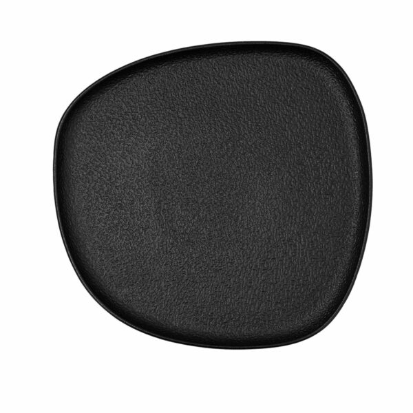 Плоска чиния Bidasoa Fosil Черен Керамика Квадратек 26,3 x 25,5 x 2,4 cm (6 броя)
